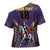 Custom Trinidad and Tobago Cricket Cross Shoulder Shirt Go Champion Knight Riders - Wonder Print Shop