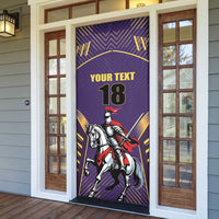 Custom Trinidad and Tobago Cricket Door Cover Go Champion Knight Riders - Wonder Print Shop
