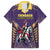 Custom Trinidad and Tobago Cricket Family Matching Long Sleeve Bodycon Dress and Hawaiian Shirt Go Champion Knight Riders - Wonder Print Shop
