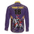 Custom Trinidad and Tobago Cricket Family Matching Long Sleeve Bodycon Dress and Hawaiian Shirt Go Champion Knight Riders - Wonder Print Shop