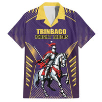 Custom Trinidad and Tobago Cricket Family Matching Summer Maxi Dress and Hawaiian Shirt Go Champion Knight Riders - Wonder Print Shop