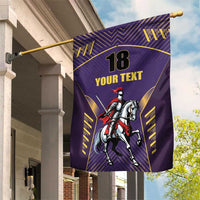 Custom Trinidad and Tobago Cricket Garden Flag Go Champion Knight Riders - Wonder Print Shop
