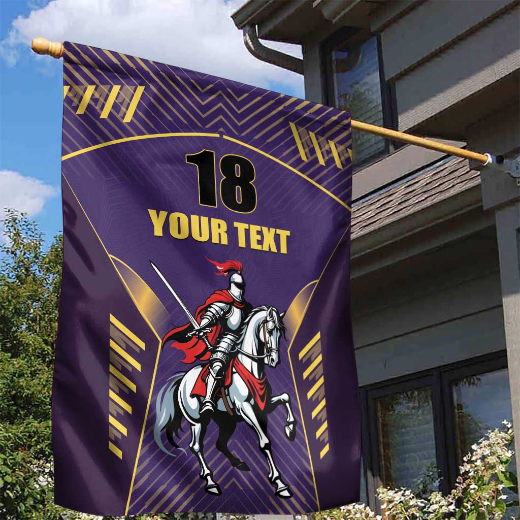 Custom Trinidad and Tobago Cricket Garden Flag Go Champion Knight Riders - Wonder Print Shop