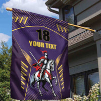 Custom Trinidad and Tobago Cricket Garden Flag Go Champion Knight Riders - Wonder Print Shop