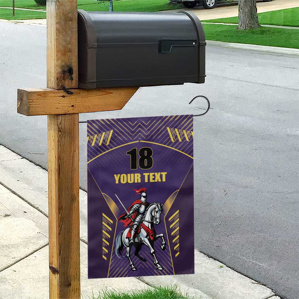 Custom Trinidad and Tobago Cricket Garden Flag Go Champion Knight Riders - Wonder Print Shop