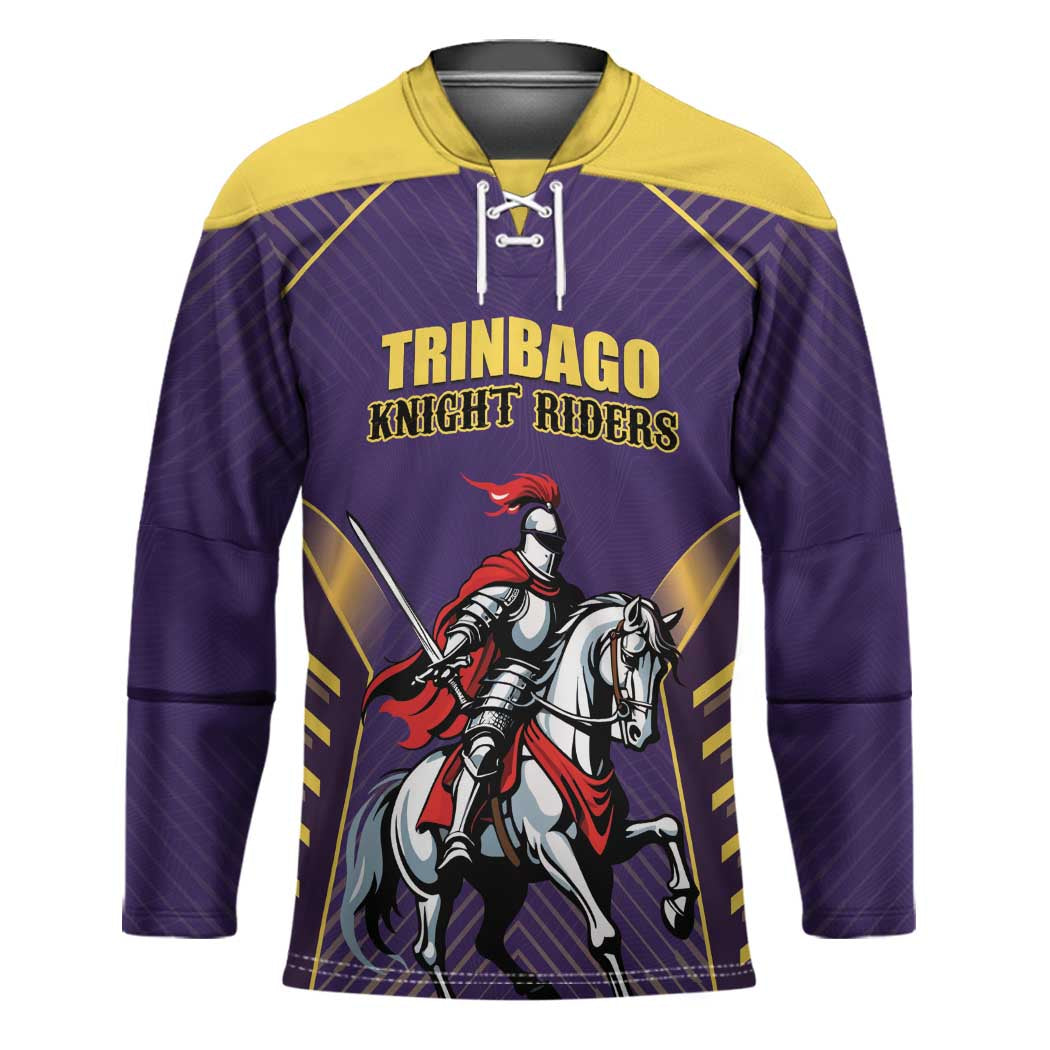 Custom Trinidad and Tobago Cricket Hockey Jersey Go Champion Knight Riders - Wonder Print Shop