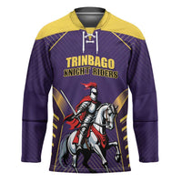 Custom Trinidad and Tobago Cricket Hockey Jersey Go Champion Knight Riders - Wonder Print Shop