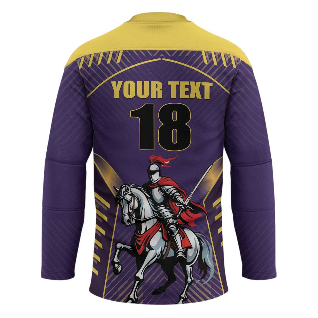 Custom Trinidad and Tobago Cricket Hockey Jersey Go Champion Knight Riders - Wonder Print Shop