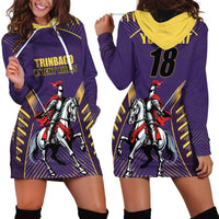 Custom Trinidad and Tobago Cricket Hoodie Dress Go Champion Knight Riders - Wonder Print Shop