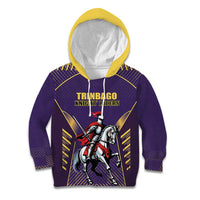 Custom Trinidad and Tobago Cricket Kid Hoodie Go Champion Knight Riders - Wonder Print Shop
