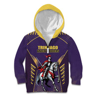 Custom Trinidad and Tobago Cricket Kid Hoodie Go Champion Knight Riders - Wonder Print Shop