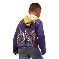 Custom Trinidad and Tobago Cricket Kid Hoodie Go Champion Knight Riders - Wonder Print Shop