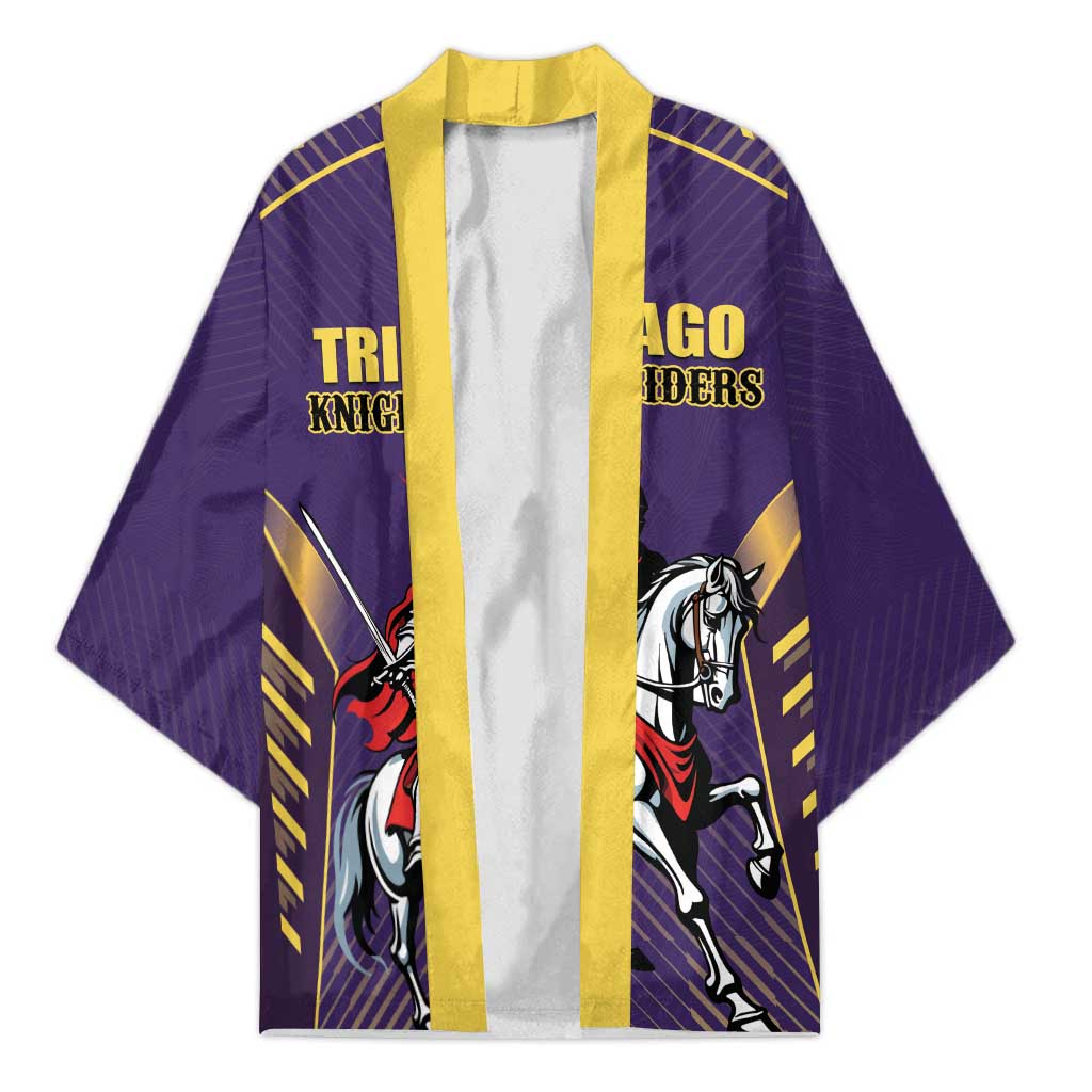 Custom Trinidad and Tobago Cricket Kimono Go Champion Knight Riders - Wonder Print Shop