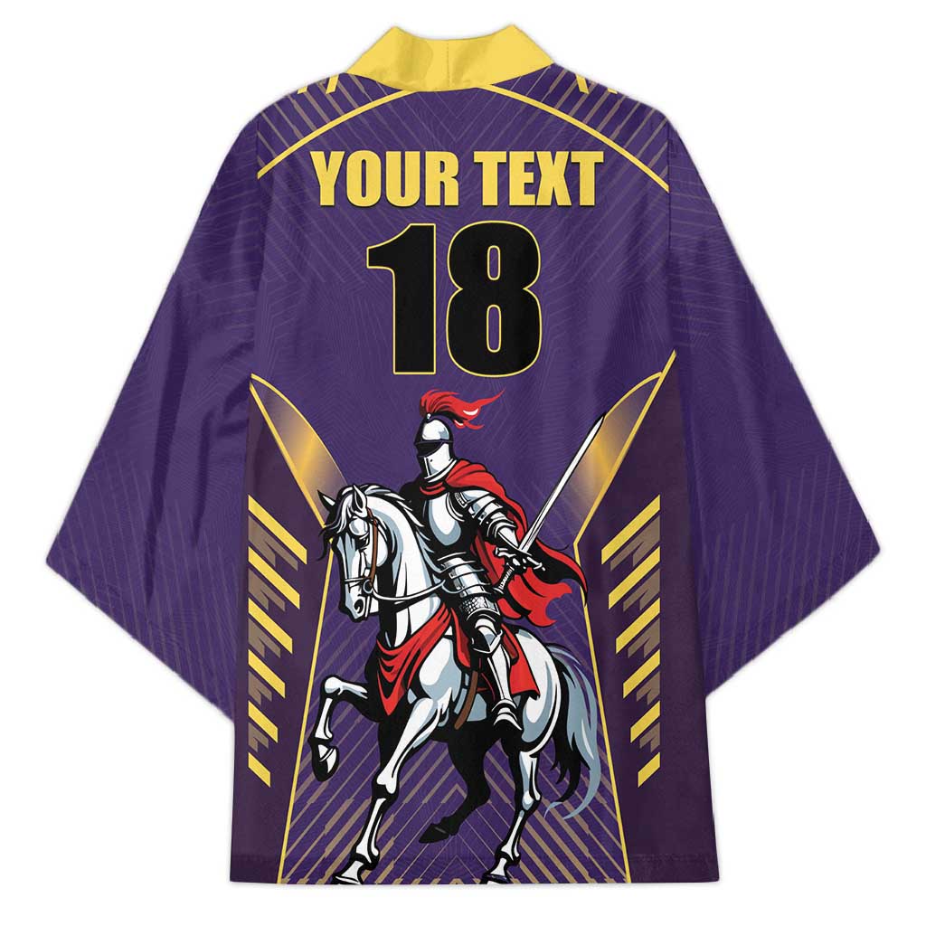 Custom Trinidad and Tobago Cricket Kimono Go Champion Knight Riders - Wonder Print Shop