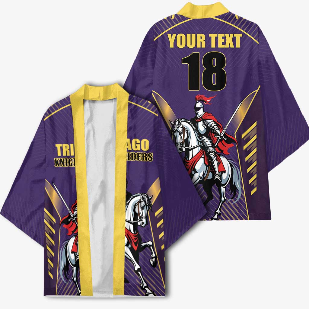 Custom Trinidad and Tobago Cricket Kimono Go Champion Knight Riders - Wonder Print Shop