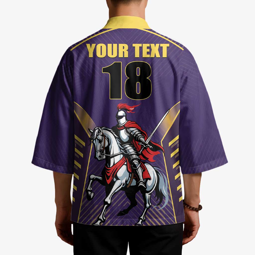 Custom Trinidad and Tobago Cricket Kimono Go Champion Knight Riders - Wonder Print Shop