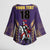 Custom Trinidad and Tobago Cricket Kimono Sleeve Blouse Go Champion Knight Riders - Wonder Print Shop