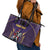 Custom Trinidad and Tobago Cricket Leather Tote Bag Go Champion Knight Riders - Wonder Print Shop