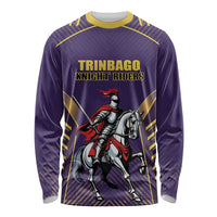Custom Trinidad and Tobago Cricket Long Sleeve Shirt Go Champion Knight Riders - Wonder Print Shop