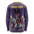 Custom Trinidad and Tobago Cricket Long Sleeve Shirt Go Champion Knight Riders - Wonder Print Shop
