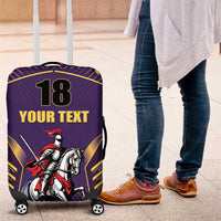 Custom Trinidad and Tobago Cricket Luggage Cover Go Champion Knight Riders - Wonder Print Shop