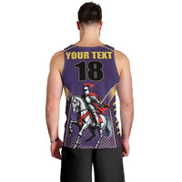 Custom Trinidad and Tobago Cricket Men Tank Top Go Champion Knight Riders - Wonder Print Shop