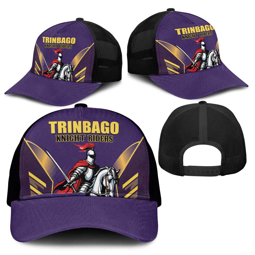 Trinidad and Tobago Cricket Mesh Trucker Cap Go Champion Knight Riders - Wonder Print Shop