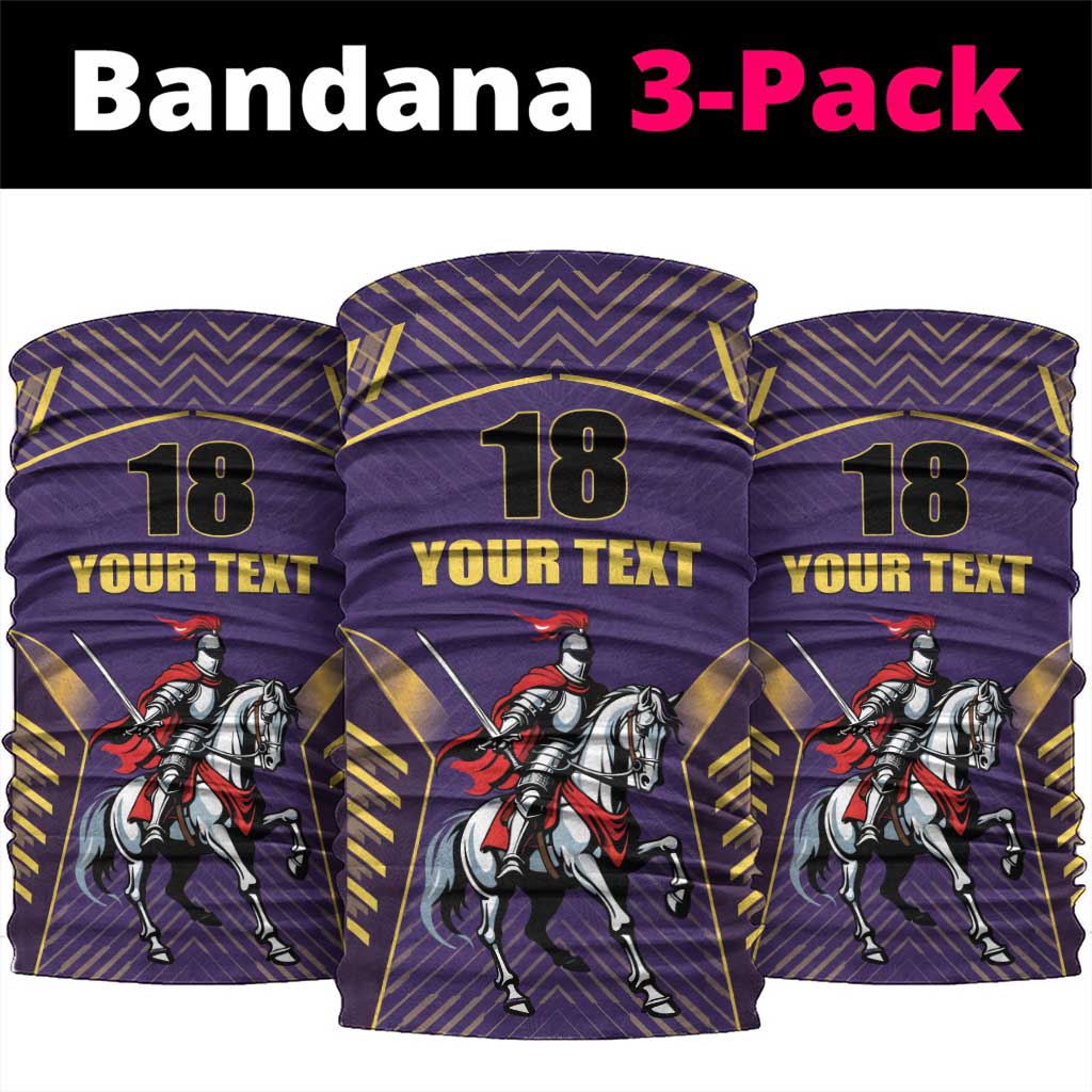 Custom Trinidad and Tobago Cricket Neck Gaiter Go Champion Knight Riders - Wonder Print Shop