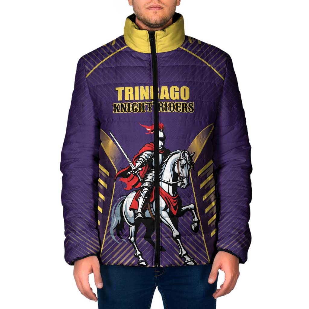 Custom Trinidad and Tobago Cricket Padded Jacket Go Champion Knight Riders - Wonder Print Shop