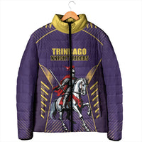 Custom Trinidad and Tobago Cricket Padded Jacket Go Champion Knight Riders - Wonder Print Shop