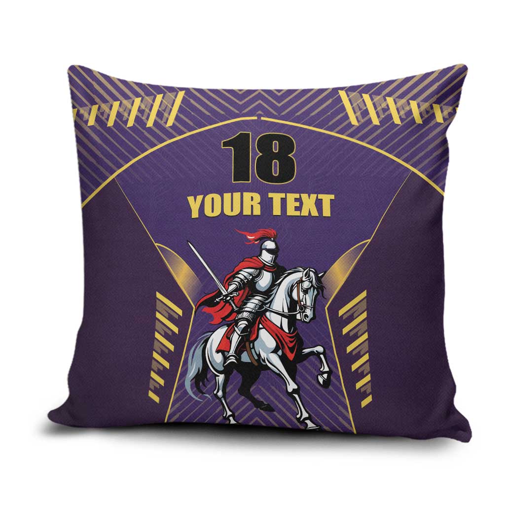 Custom Trinidad and Tobago Cricket Pillow Cover Go Champion Knight Riders - Wonder Print Shop