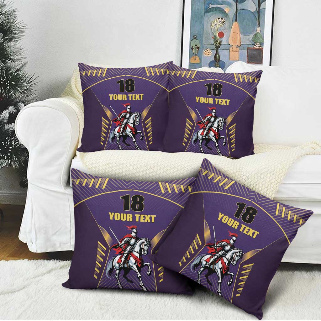 Custom Trinidad and Tobago Cricket Pillow Cover Go Champion Knight Riders - Wonder Print Shop