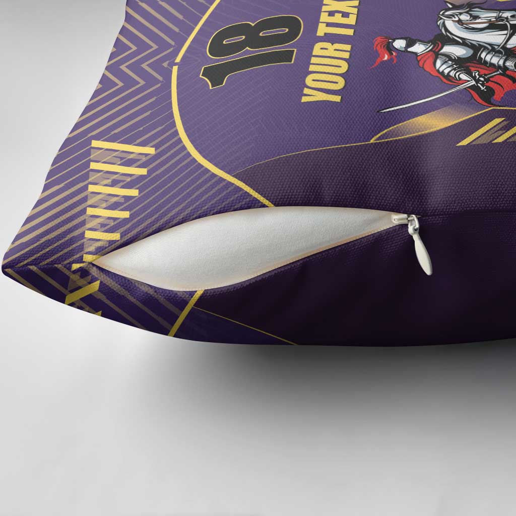 Custom Trinidad and Tobago Cricket Pillow Cover Go Champion Knight Riders - Wonder Print Shop