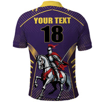 Custom Trinidad and Tobago Cricket Polo Shirt Go Champion Knight Riders - Wonder Print Shop