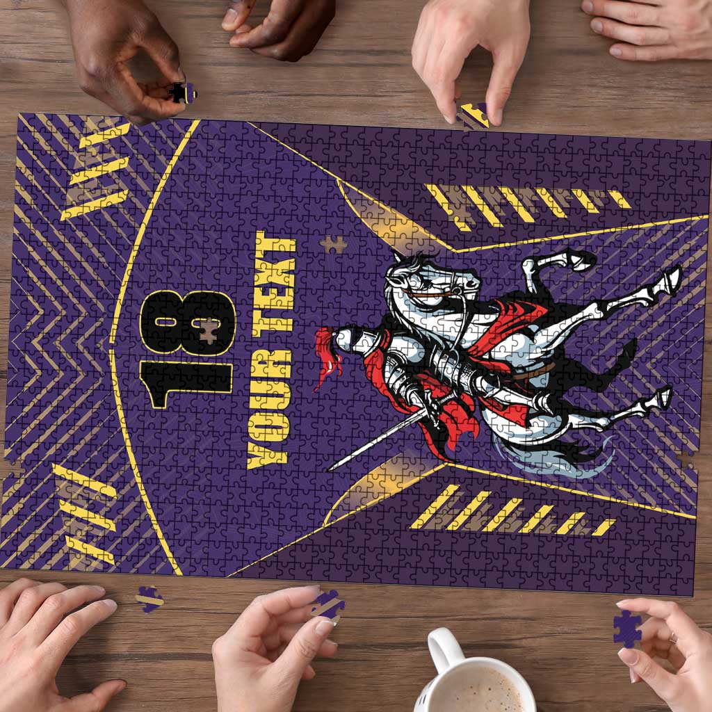 Custom Trinidad and Tobago Cricket Puzzle Go Champion Knight Riders - Wonder Print Shop
