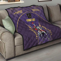 Custom Trinidad and Tobago Cricket Quilt Go Champion Knight Riders - Wonder Print Shop
