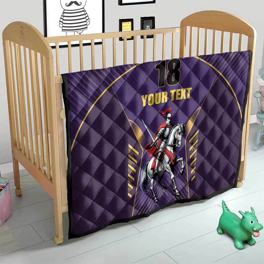 Custom Trinidad and Tobago Cricket Quilt Go Champion Knight Riders - Wonder Print Shop