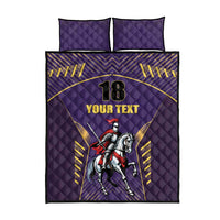 Custom Trinidad and Tobago Cricket Quilt Bed Set Go Champion Knight Riders - Wonder Print Shop