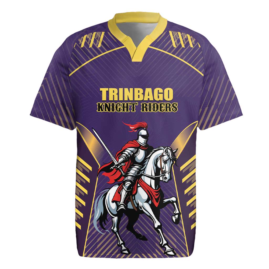 Custom Trinidad and Tobago Cricket Rugby Jersey Go Champion Knight Riders - Wonder Print Shop