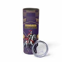 Custom Trinidad and Tobago Cricket Skinny Tumbler Go Champion Knight Riders - Wonder Print Shop
