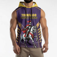 Custom Trinidad and Tobago Cricket Sleeveless Hoodie Go Champion Knight Riders - Wonder Print Shop