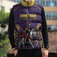 Custom Trinidad and Tobago Cricket Sleeveless Puffer Jacket Go Champion Knight Riders - Wonder Print Shop