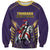 Custom Trinidad and Tobago Cricket Sweatshirt Go Champion Knight Riders - Wonder Print Shop