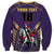 Custom Trinidad and Tobago Cricket Sweatshirt Go Champion Knight Riders - Wonder Print Shop