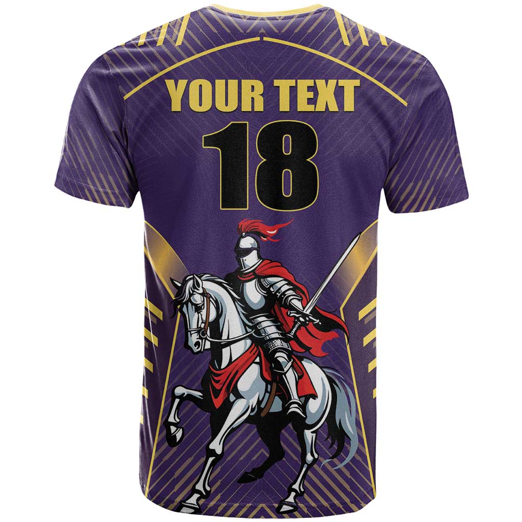 Custom Trinidad and Tobago Cricket T Shirt Go Champion Knight Riders - Wonder Print Shop
