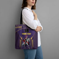 Custom Trinidad and Tobago Cricket Tote Bag Go Champion Knight Riders - Wonder Print Shop