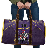 Custom Trinidad and Tobago Cricket Travel Bag Go Champion Knight Riders - Wonder Print Shop