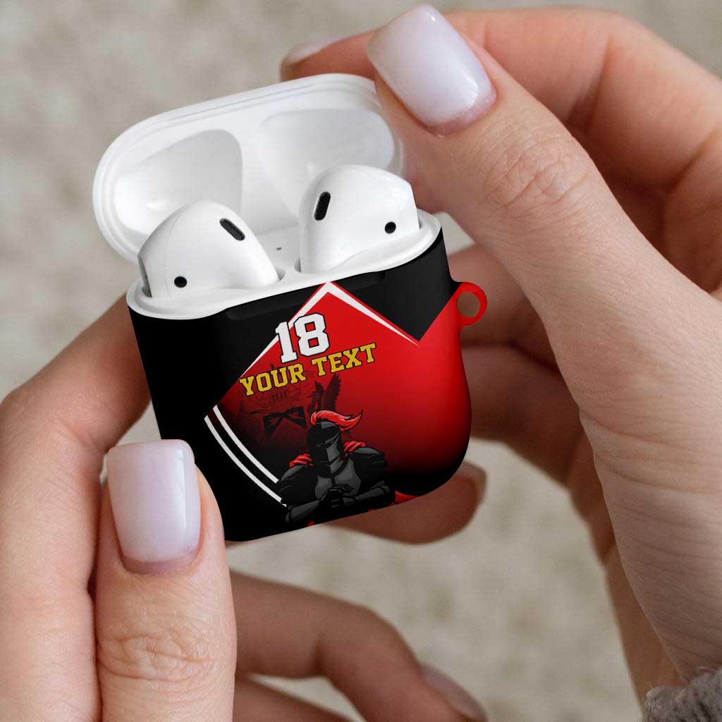 Custom Trinidad and Tobago Cricket Knight Riders AirPods Case Go Champion - Wonder Print Shop