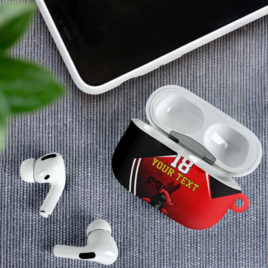 Custom Trinidad and Tobago Cricket Knight Riders AirPods Case Go Champion - Wonder Print Shop