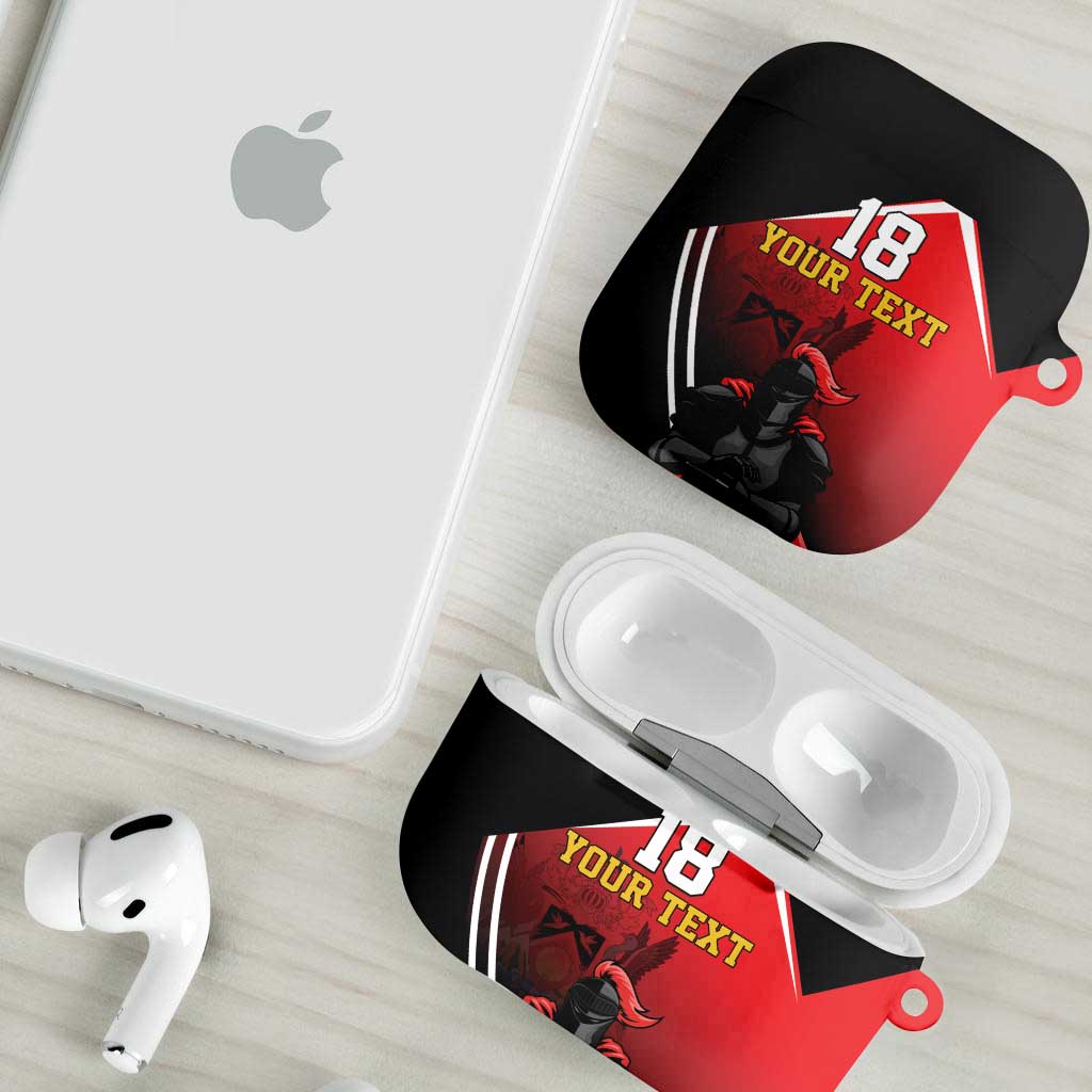 Custom Trinidad and Tobago Cricket Knight Riders AirPods Case Go Champion - Wonder Print Shop